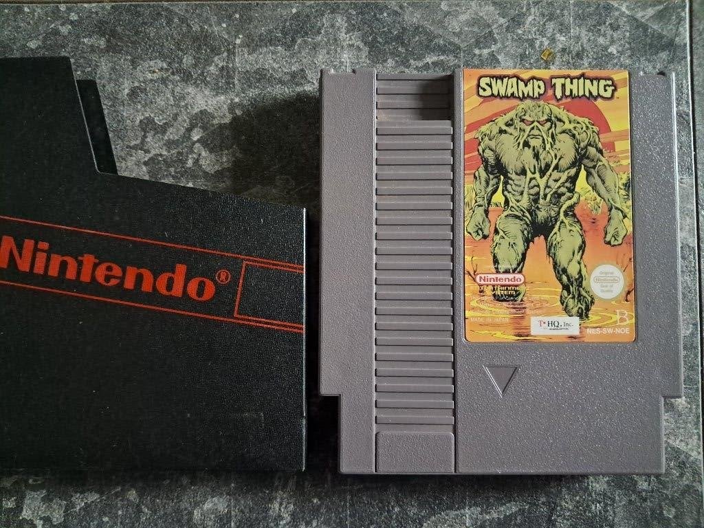 Nes Game: Swamp Thing als Nieuw!, Avontuur en Actie, 1 speler, Ophalen of Verzenden, Zo goed als nieuw