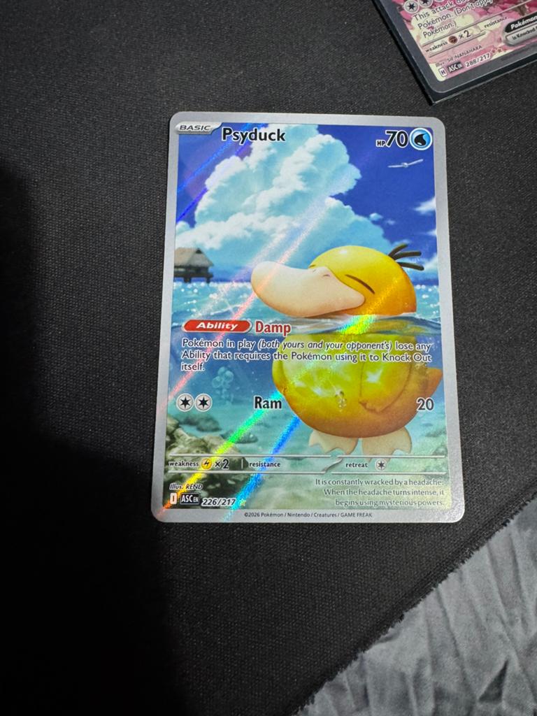 Psyduck 226/217, Verzenden, Zo goed als nieuw, Losse kaart
