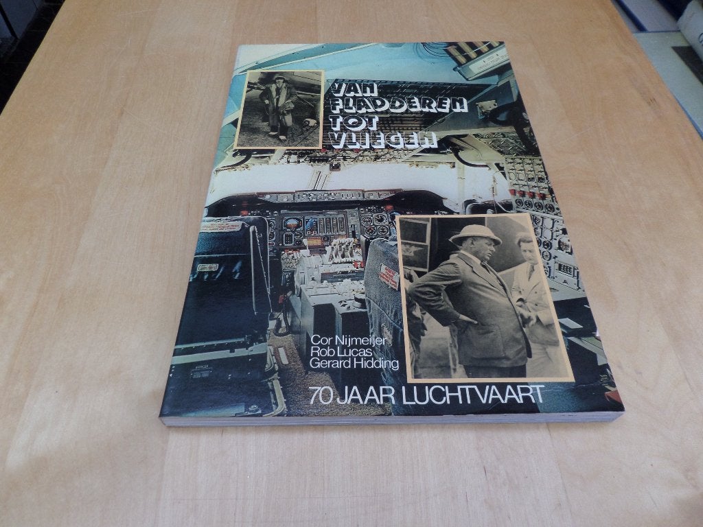 Te Koop een boek Van Fladderen tot Vliege 70 jaar Luchtvaart, Ophalen of Verzenden, Zo goed als nieuw