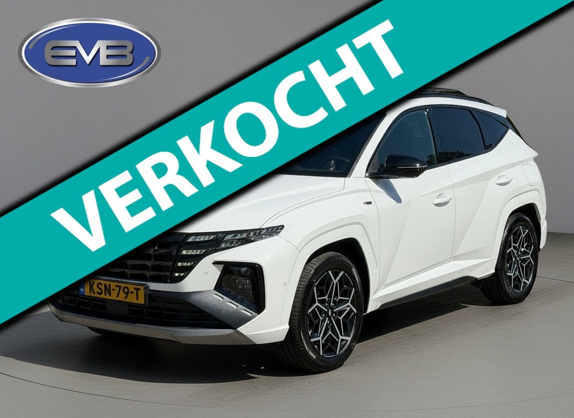Hyundai Tucson 1.6 T-GDI PHEV N Line Sky 4WD, panoramadak, 3, Auto's, Automaat, Gebruikt, Euro 6, 4 cilinders