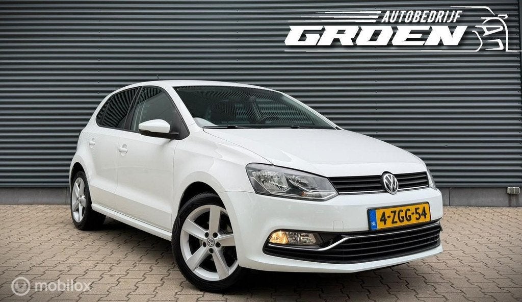 Volkswagen Polo 1.2 TSI Highline, Euro 6, 4 cilinders, Start-stop-systeem, Wit