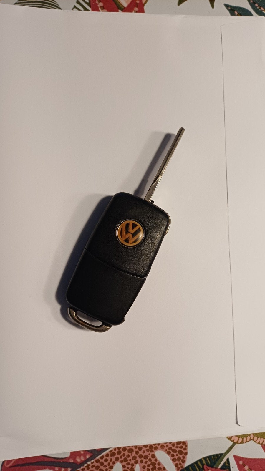 vw klapsleutel, Ophalen