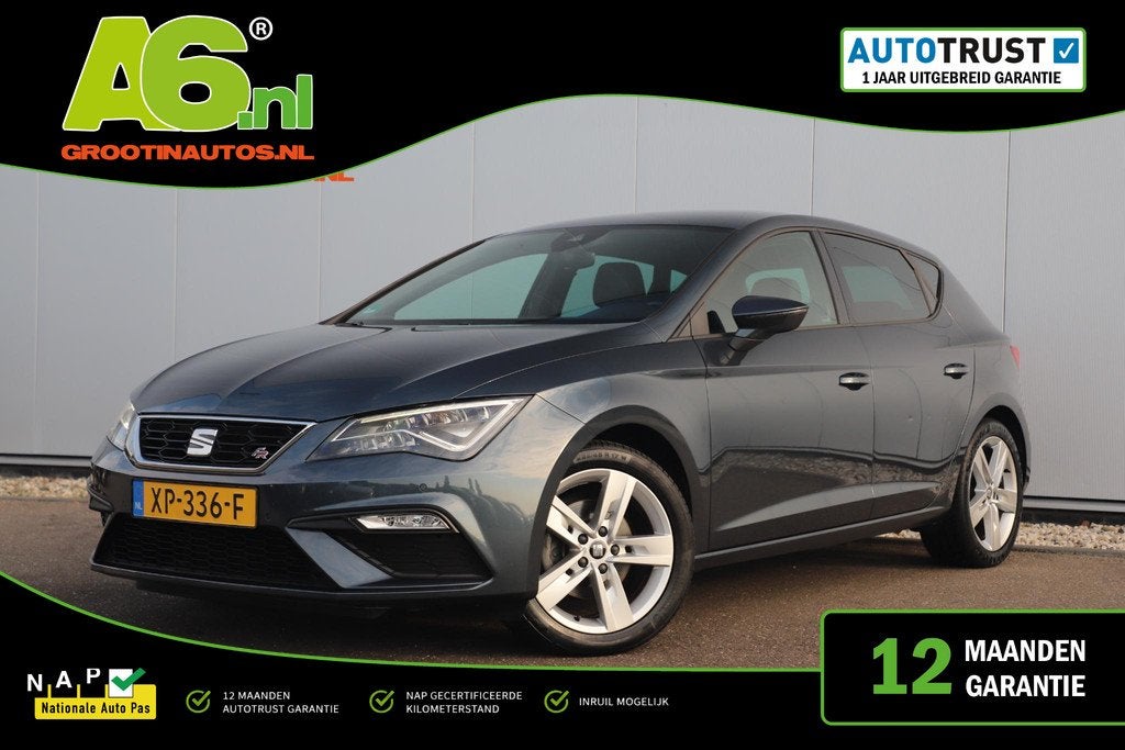 SEAT Leon 1.5 TSI FR Business Intense 131PK Virtual Cockpit, Auto's, Voorwielaandrijving, Stof, Euro 6, 4 cilinders