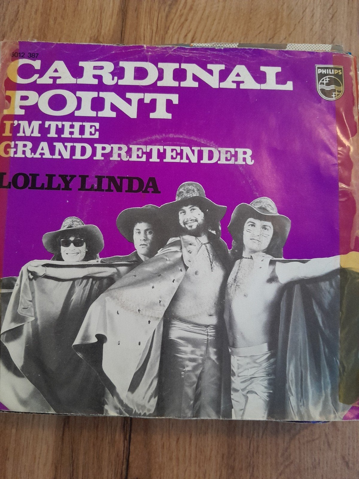 Cardinal point 7 inch i,m the grand prentender, Cd's en Dvd's, Ophalen of Verzenden, Zo goed als nieuw, Pop