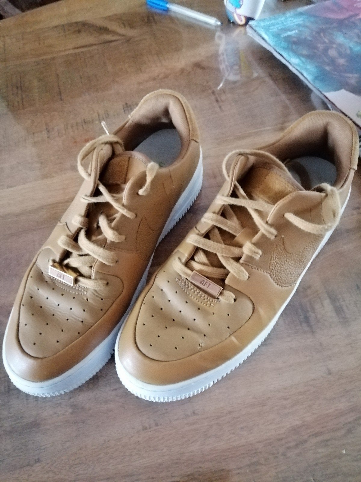 nike sneakers, Bruin, Nike, Ophalen of Verzenden, Sneakers of Gympen