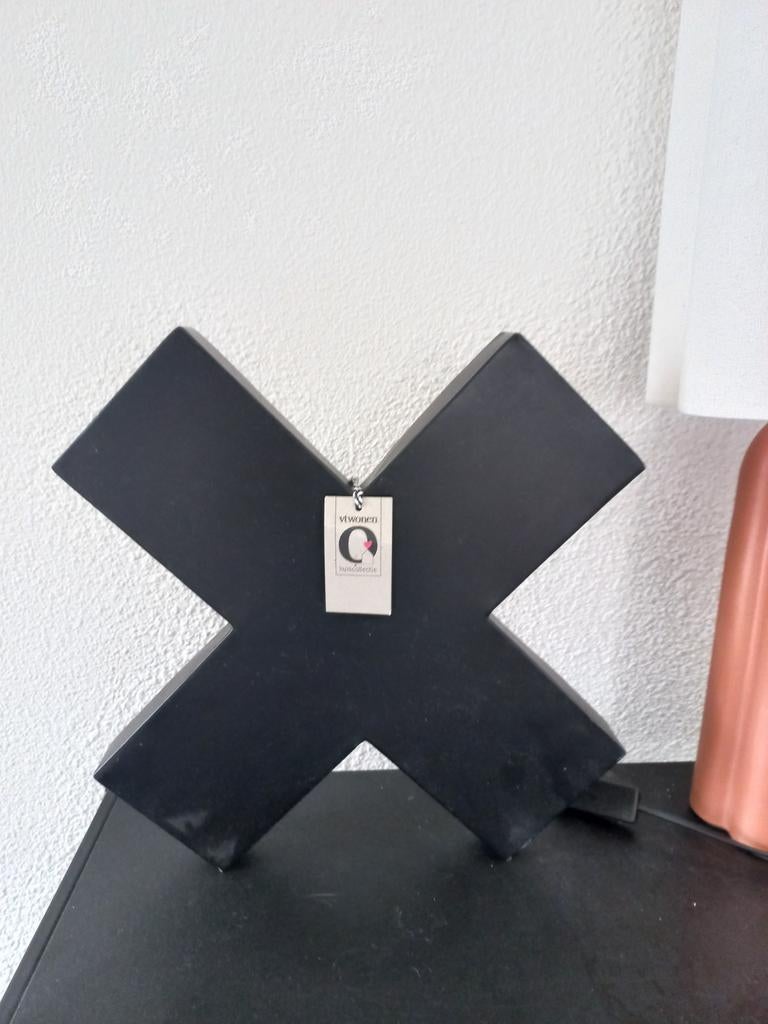 VT Wonen Stalen Letter X, Zwart, Ophalen of Verzenden, Zo goed als nieuw, Metaal
