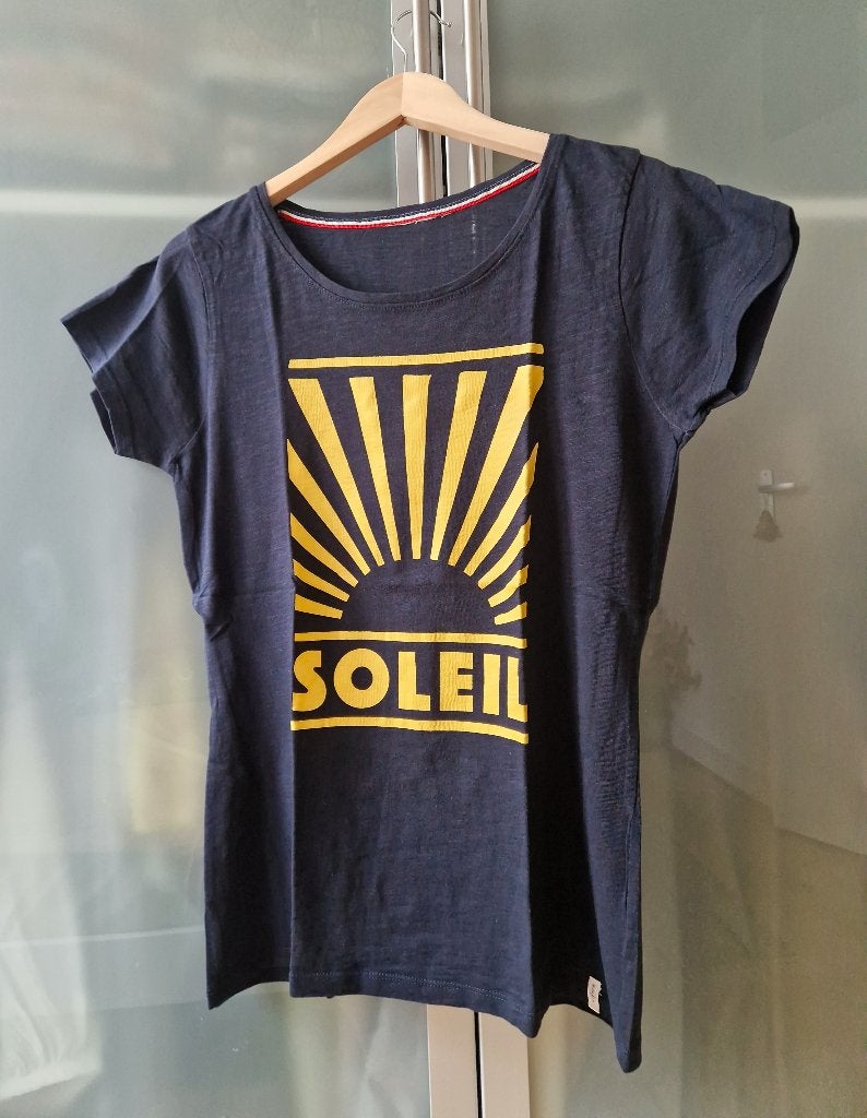 T-shirt The Sting Bien Bleu maat L als nieuw, Kleding | Dames, T-shirts, Verzenden, Zwart, Maat 42/44 (L), The Sting Bien Bleu