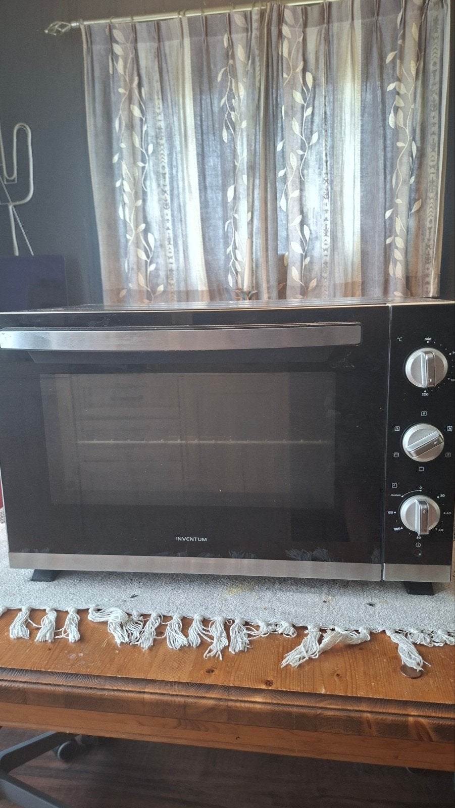 inventum hete lucht oven, Witgoed en Apparatuur, Ophalen of Verzenden, Gebruikt, Hete lucht, Minder dan 45 cm