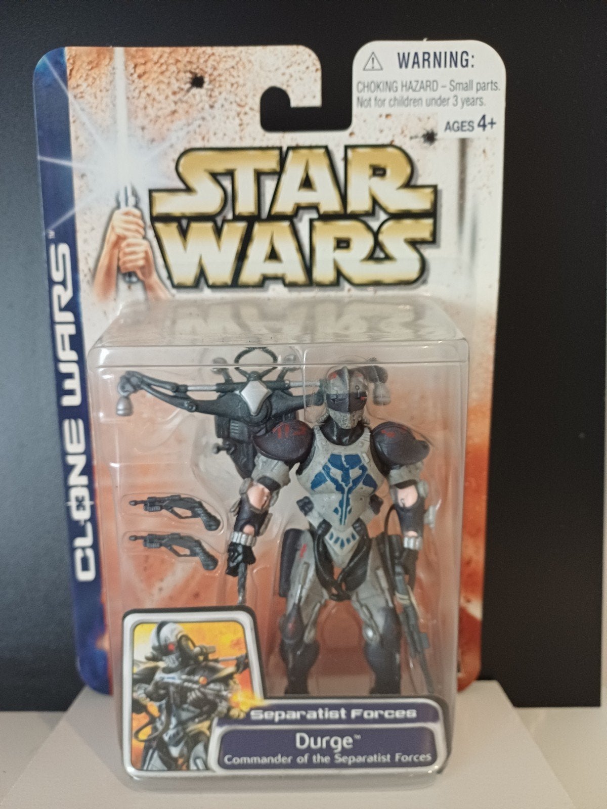 Star Wars Clone wars Durge, Ophalen of Verzenden, Actiefiguurtje