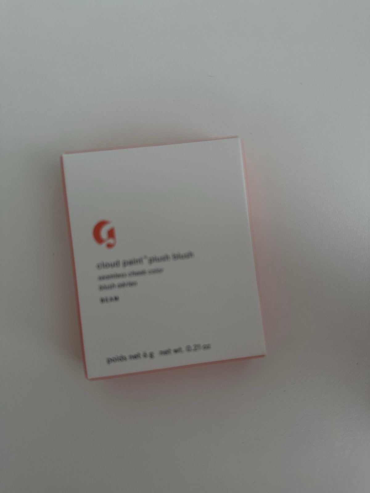 Glossier Cloud Paint Blush - Beam (Nieuw in doos), Wangen, Nieuw, Oranje, Ophalen of Verzenden