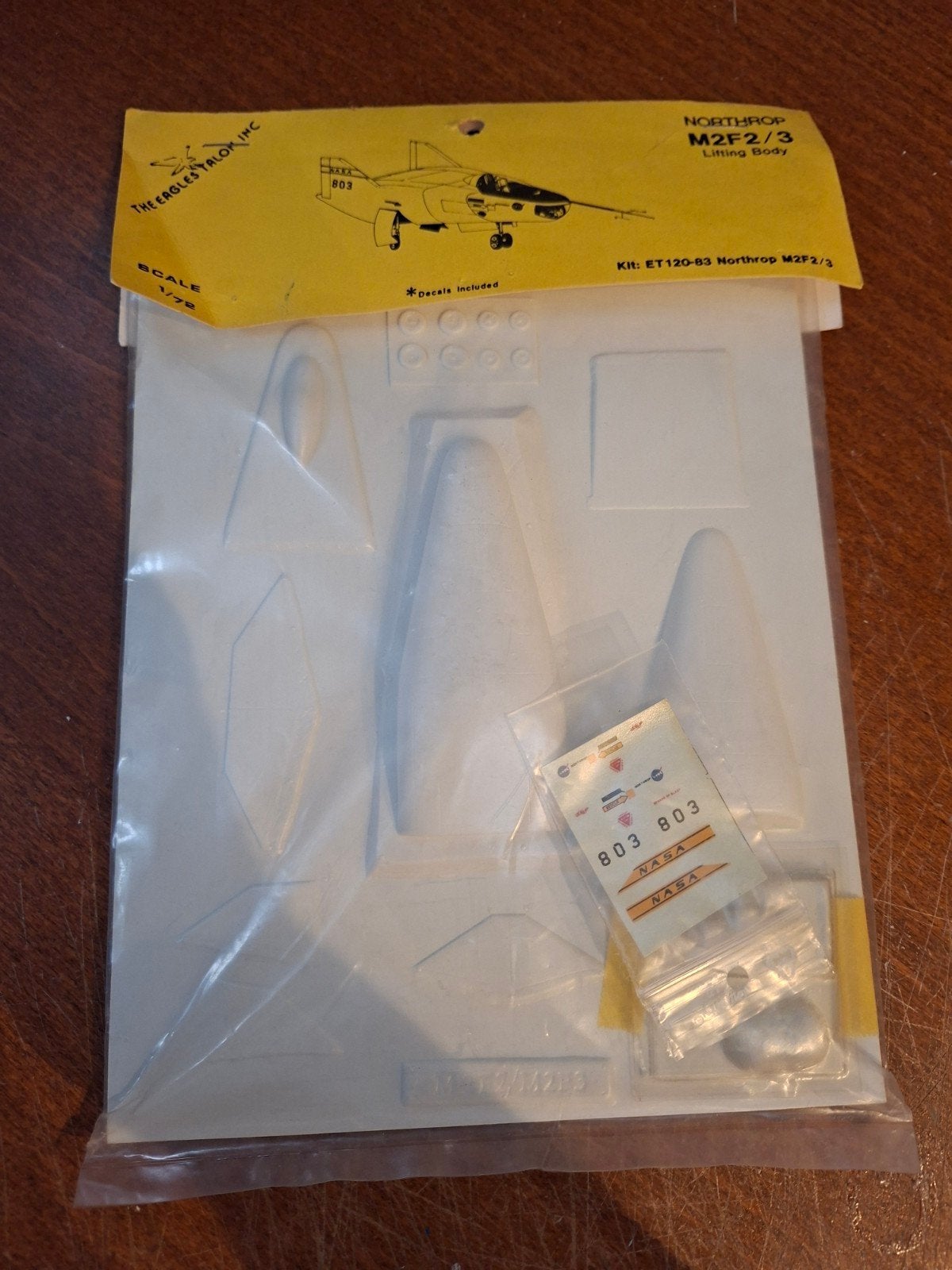 Vacuform Modelbouw Kit Northrop M2F/3 Lifting Body 1:72, Overige merken, 1:72 tot 1:144, Verzenden, Nieuw