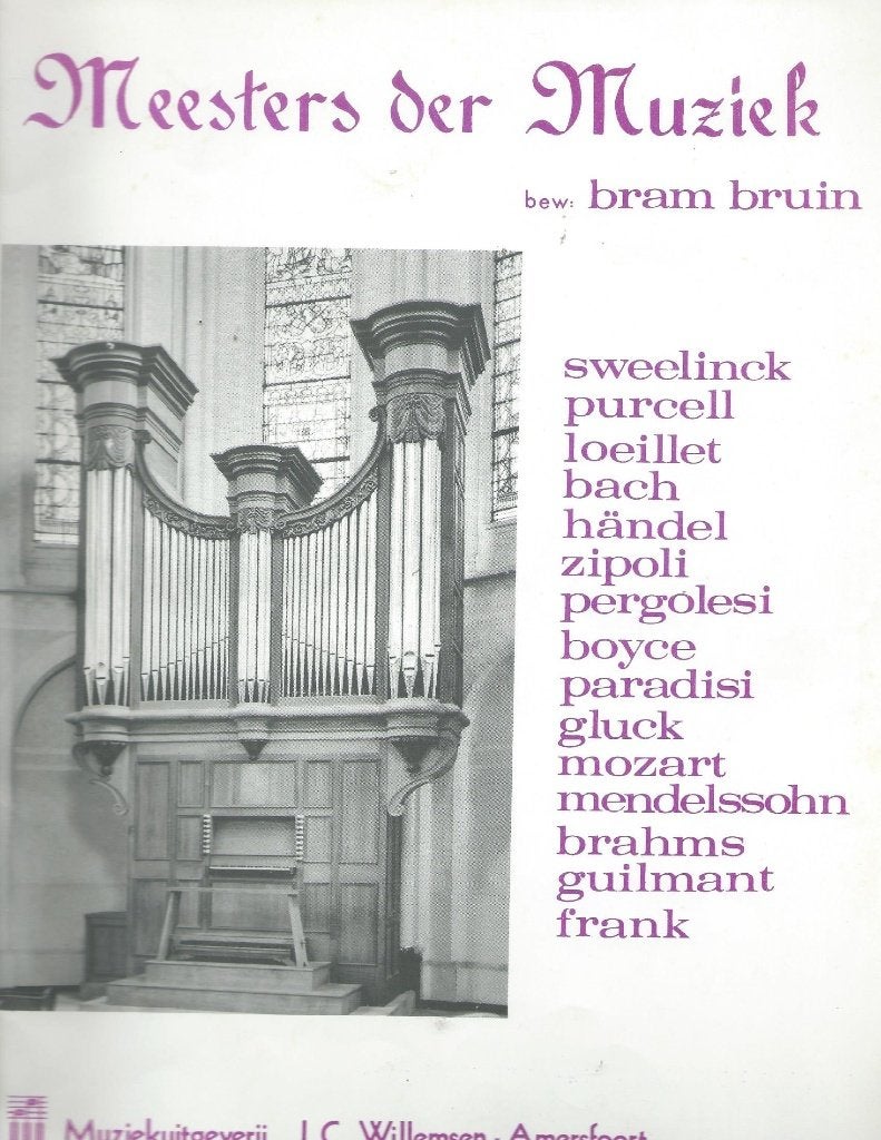 Meesters der Muziek Bram Bruin, Orgel, Gebruikt, Verzenden, Religie en Gospel