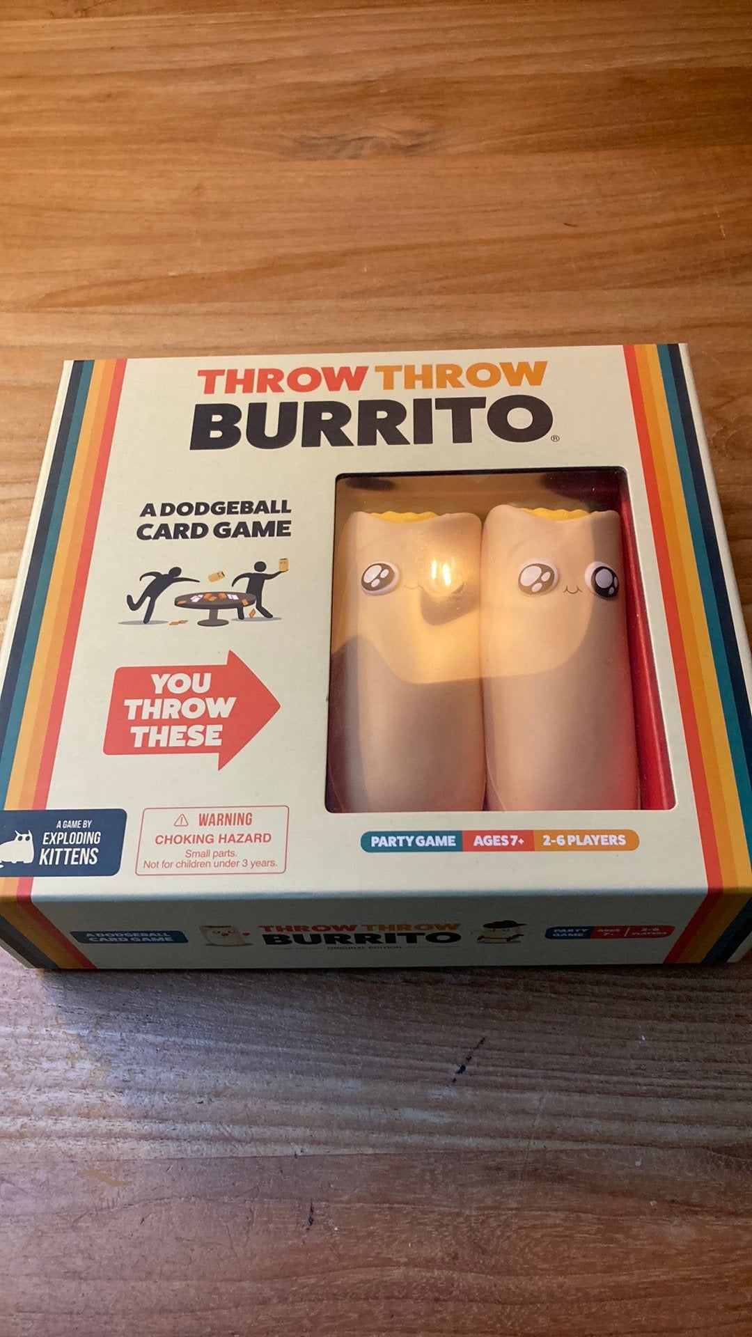 Throw throw burrito, Ophalen, Zo goed als nieuw