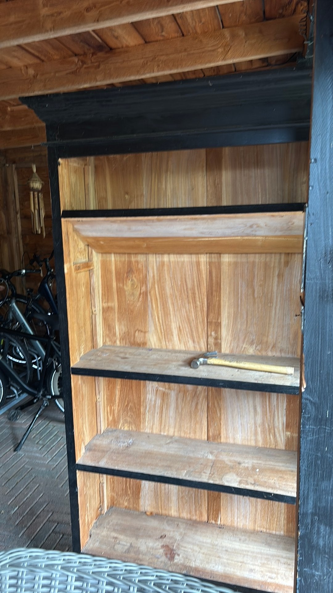 Houten zware kast, GRATIS op te halen. Brandhout?, Tuin en Terras, Ophalen, Gebruikt, Hout, Overige typen