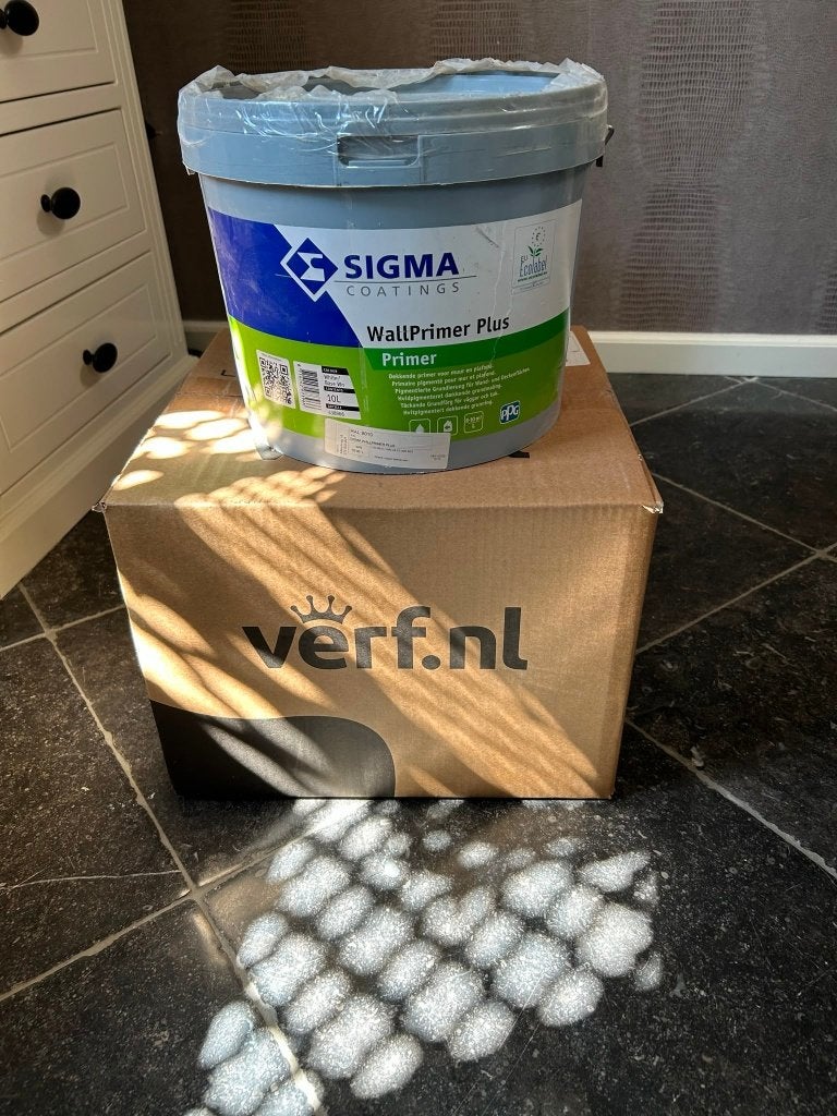 Sigma Wallprimer Plus, Ophalen, Wit, Nieuw, Verf