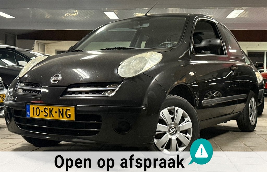 Nissan Micra 1.2 Visia|NAP|APK02-27|NweKoppeling|Airco|Elekr, Voorwielaandrijving, Stof, Gebruikt, 4 cilinders
