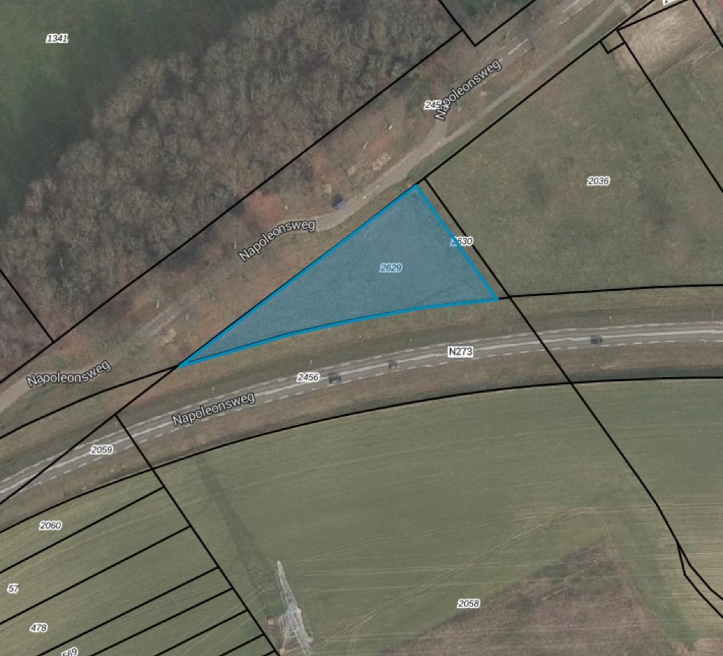 Perceel grond aan de Napoleonsweg in Haelen, Haelen, 1500 m² of meer