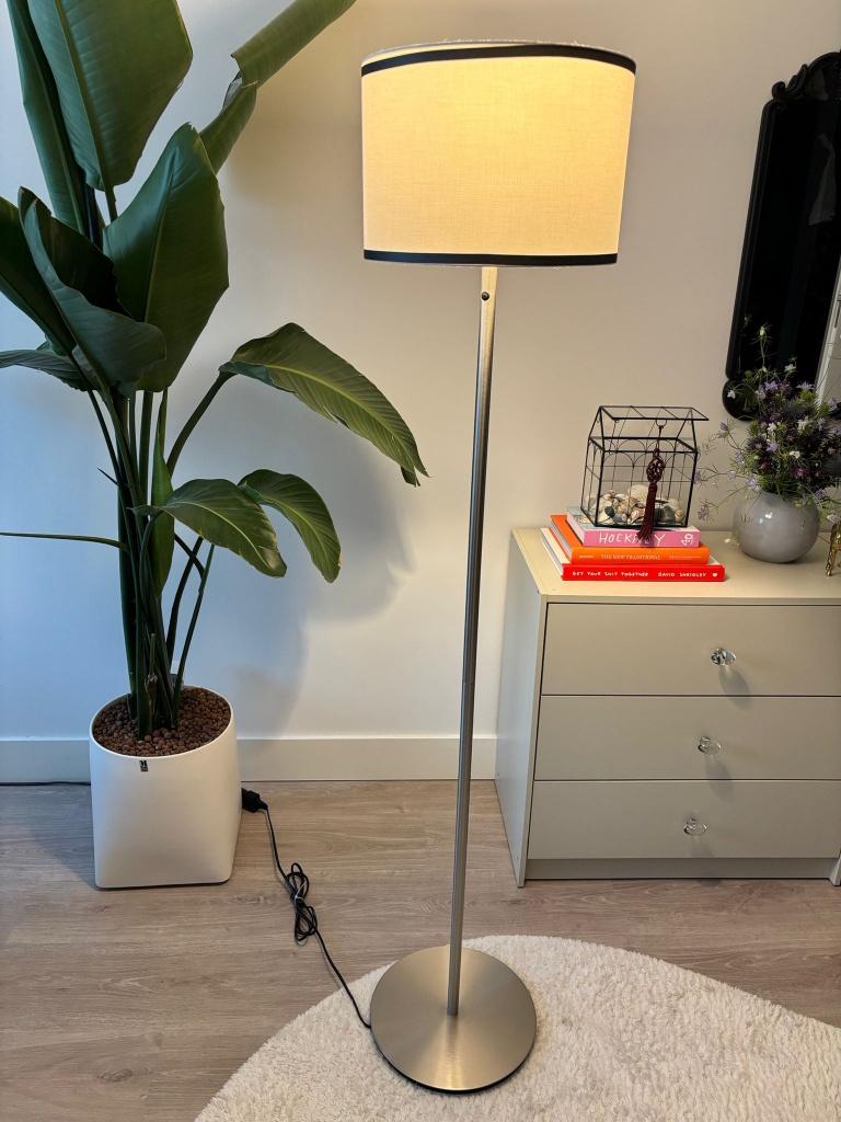 vloerlamp zonder kap, Ophalen, Zo goed als nieuw, Metaal, 150 tot 200 cm