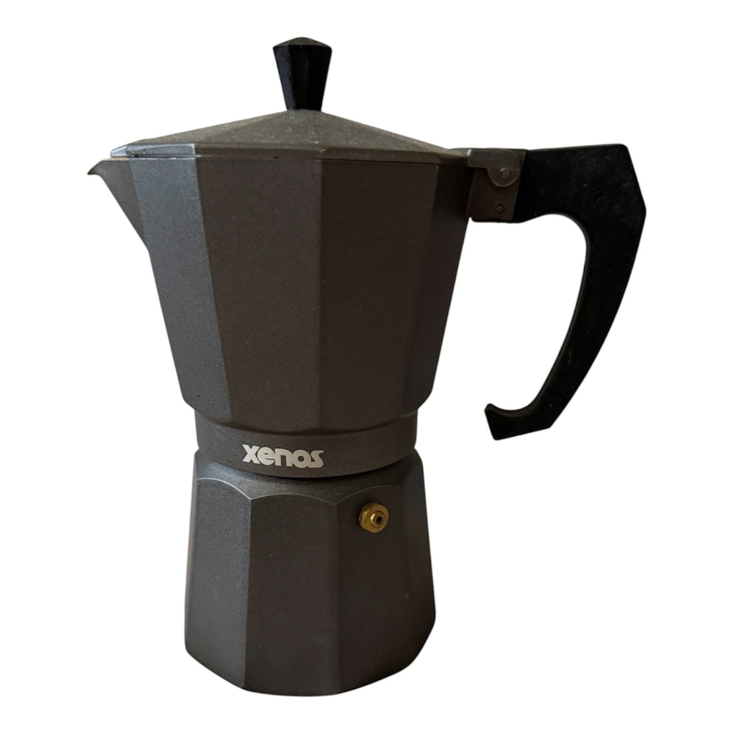 Zwarte aluminium percolator - Xenos, Ophalen of Verzenden, Gebruikt
