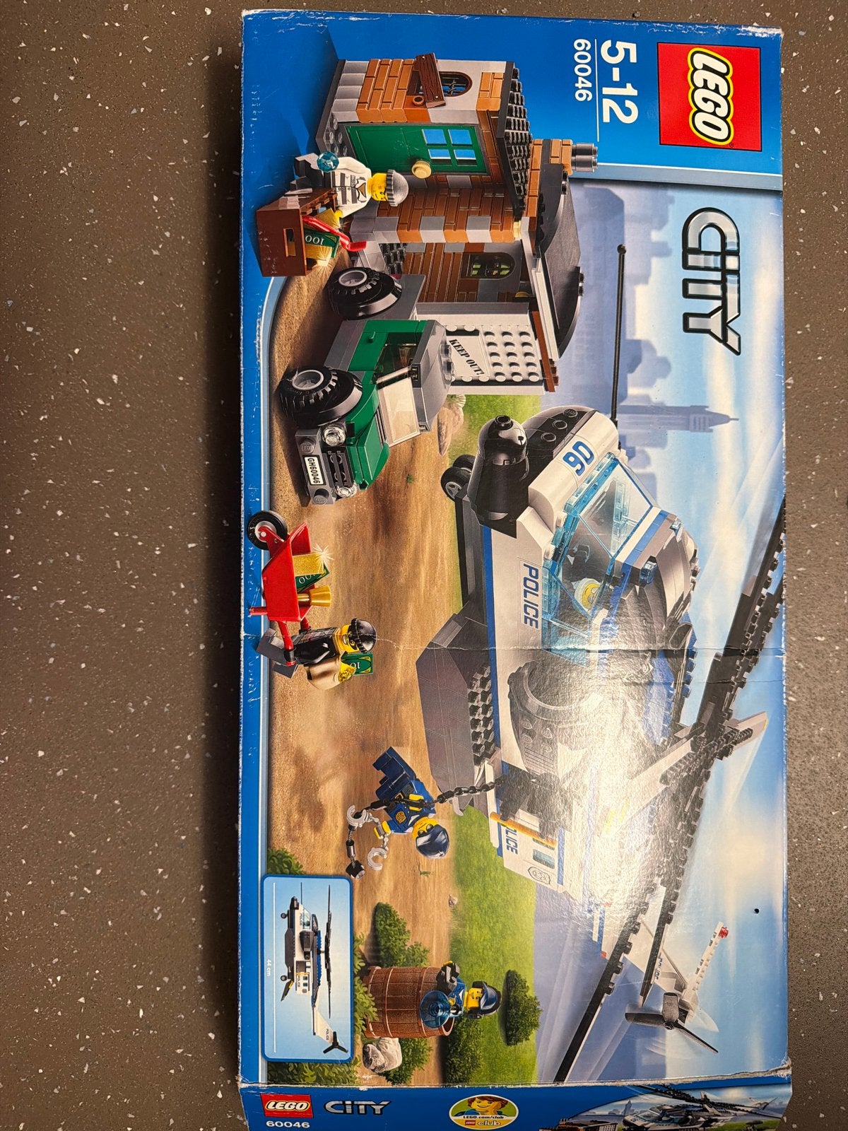 Lego City 60046 Helikopter Surveillance, Ophalen, City, Lego, Zo goed als nieuw