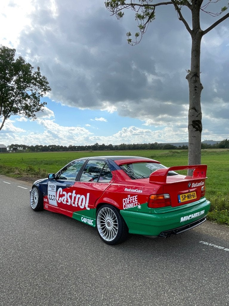 98' BMW E36 323i Sedan, 1305 kg, 1250 kg, Zwart, 2494 cc