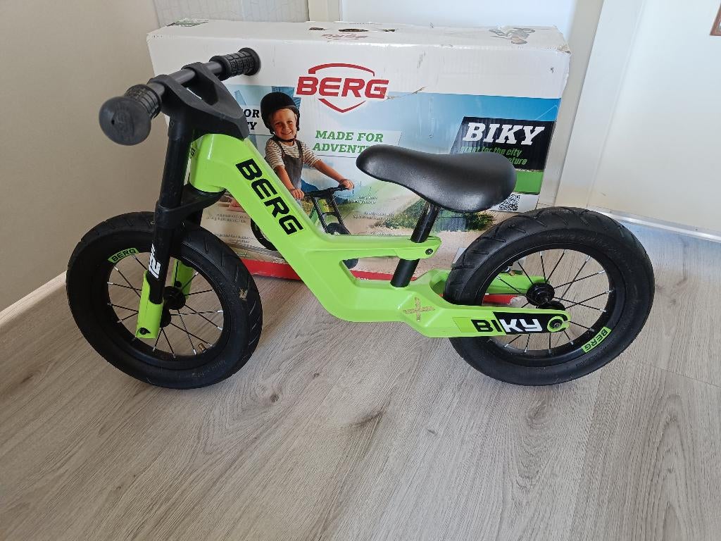 Berg loopfiets Biky City, Fietsen en Brommers, Fietsen | Jongens, Ophalen, Gebruikt, 14 inch of minder, Berg