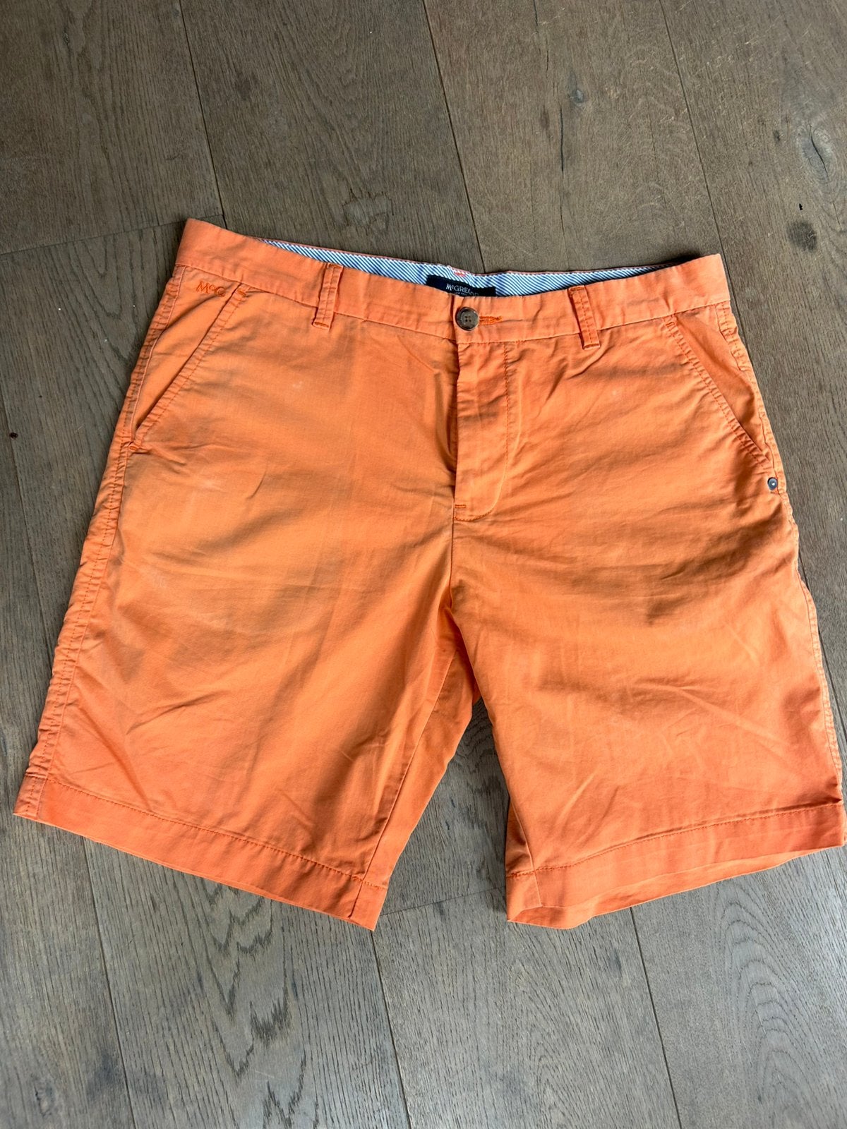 McGregor Oranje Korte Broek - Maat 32, Ophalen of Verzenden, Gedragen, Overige maten, Oranje