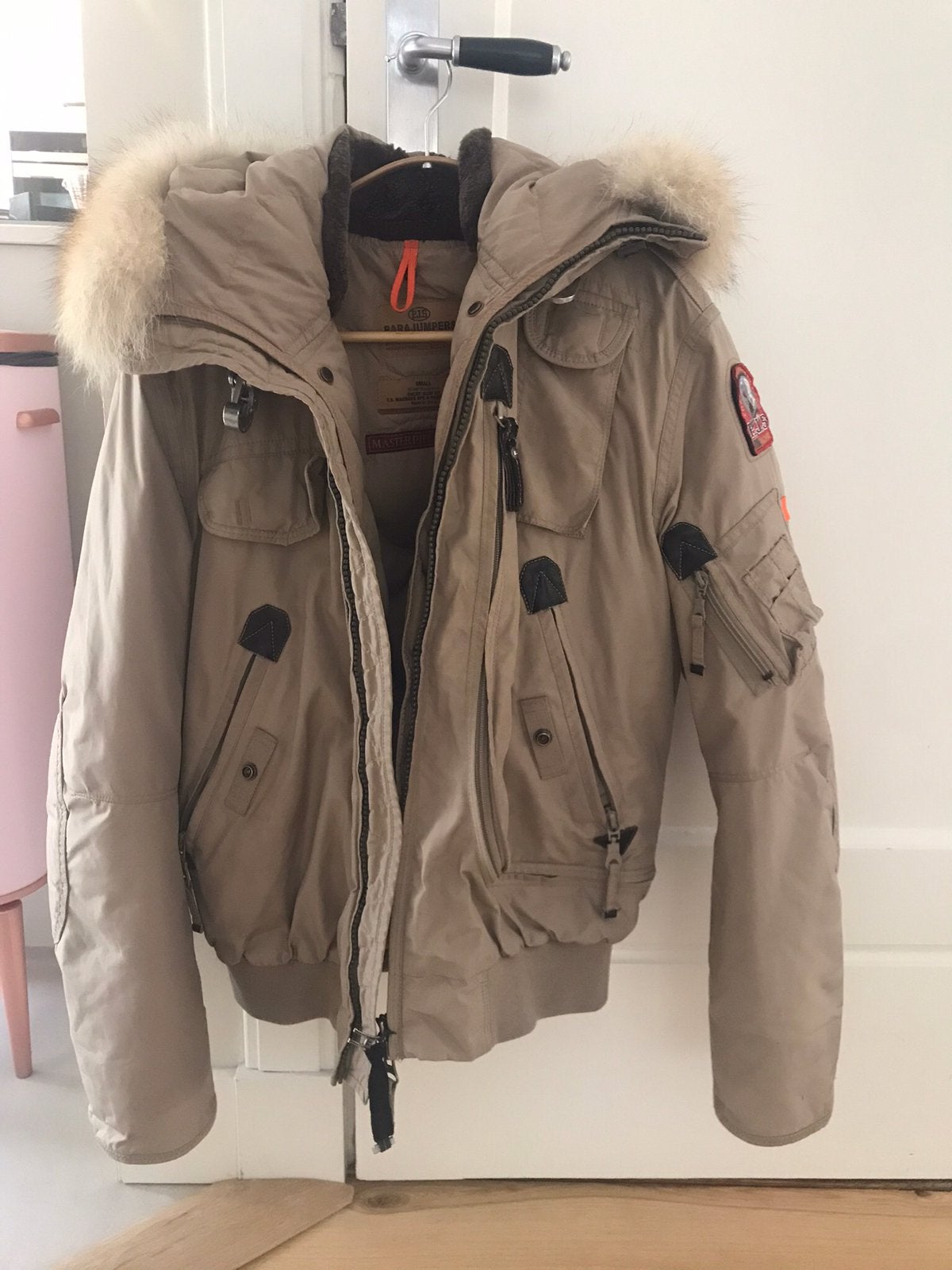 Parajumers Masterpiece Series met bontkraag, Kleding | Heren, Jassen | Winter, Ophalen of Verzenden, Gedragen