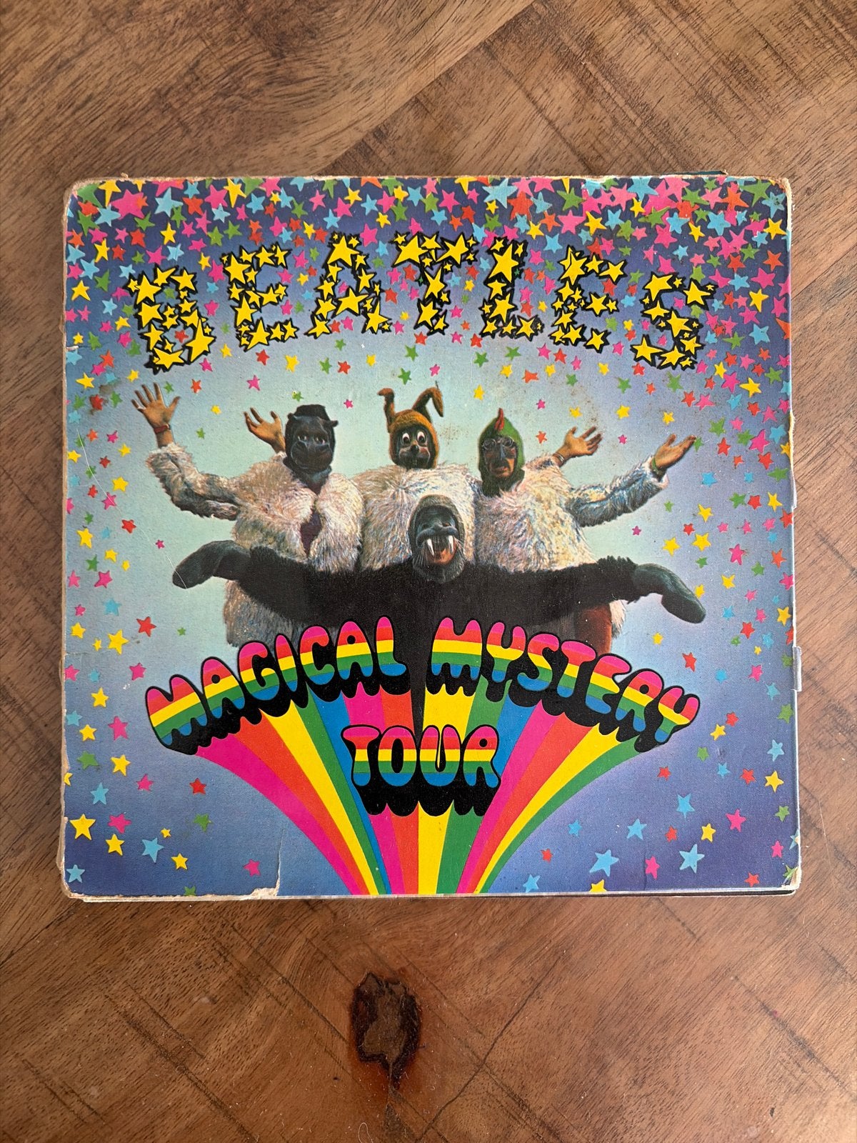 The Beatles - Magical Mystery Tour (1967) 3x 7" Vinyl EP met, Cd's en Dvd's, Vinyl Singles, Gebruikt, 7 inch, Ophalen of Verzenden