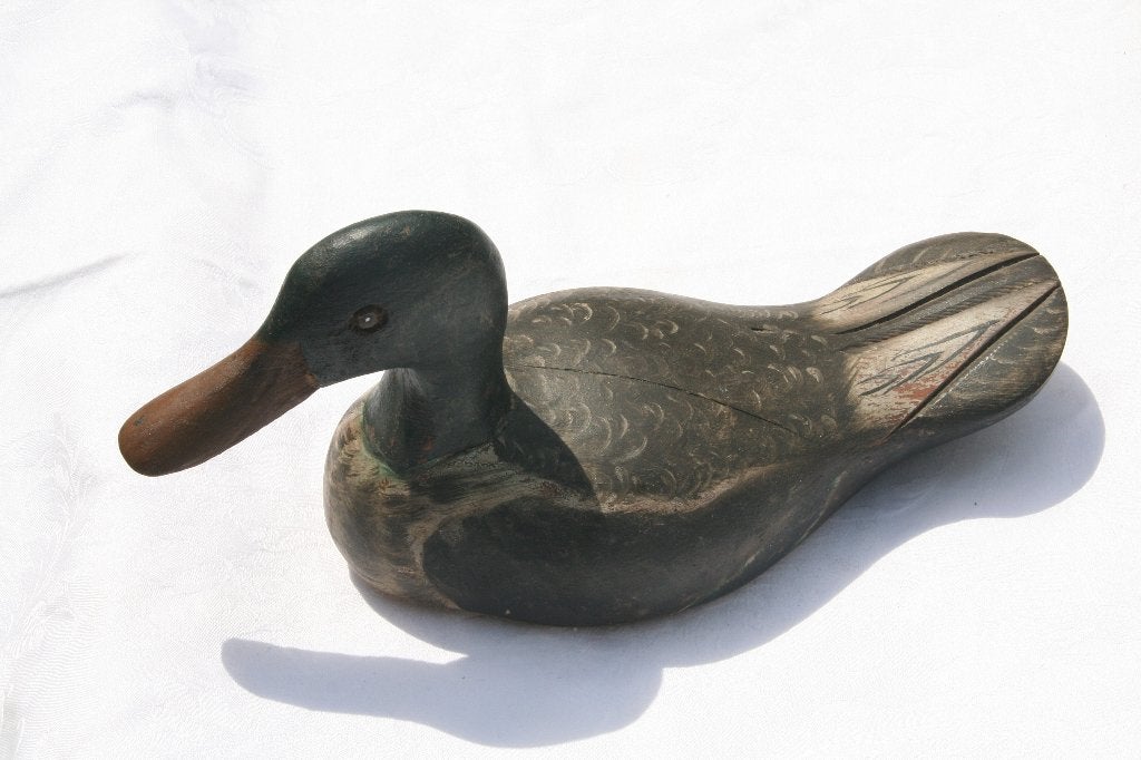 Lokeend met loodje, Antiek en Kunst, Curiosa en Brocante, Ophalen of Verzenden