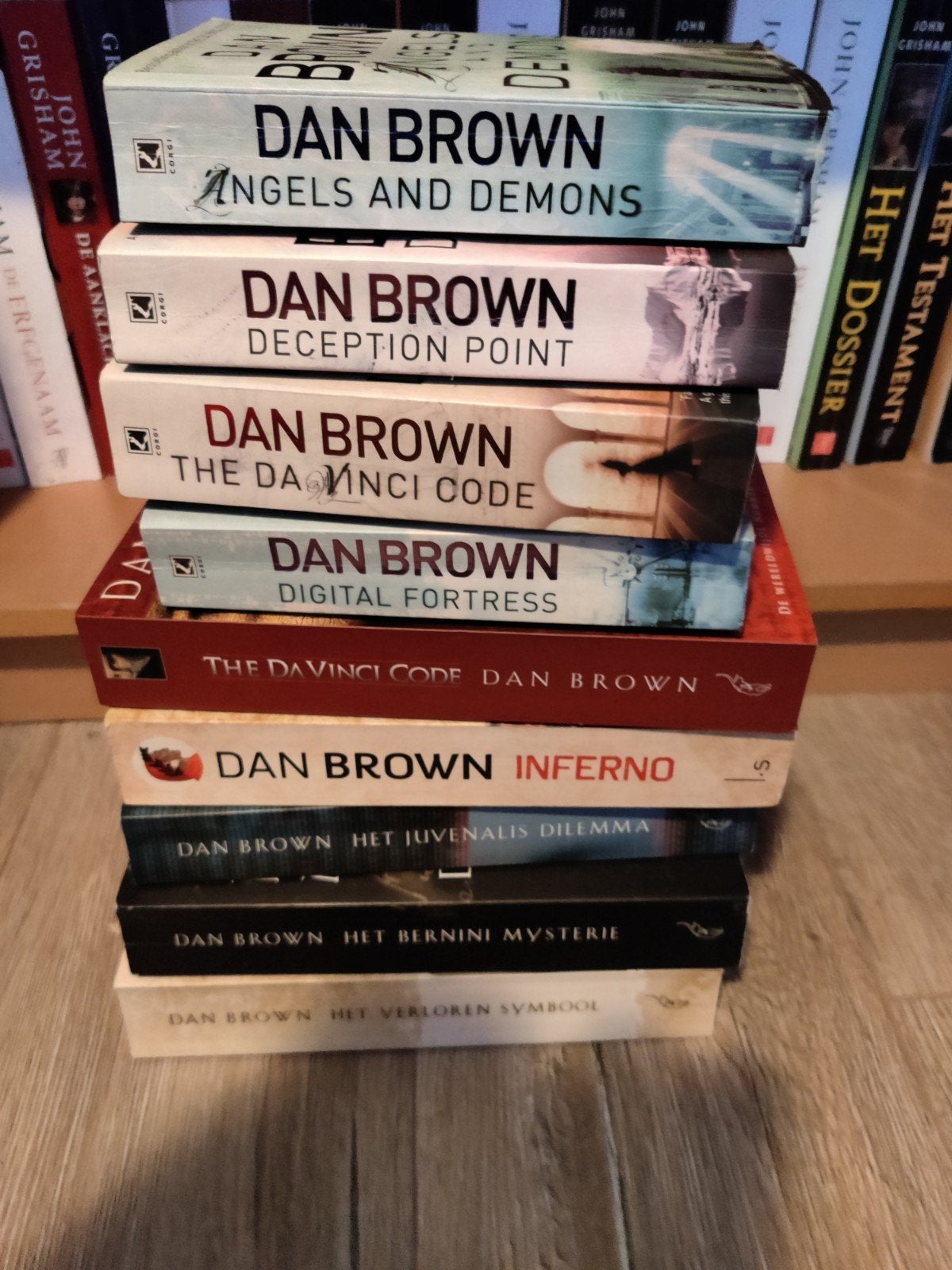 Dan Brown Boeken Collectie - 9 Spannende Thrillers, Boeken, Ophalen of Verzenden, Gelezen, Dan Brown, Nederland
