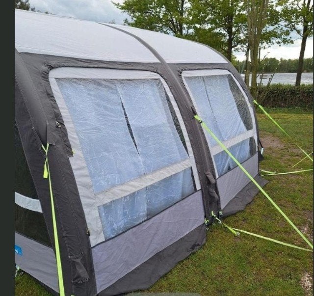 Kampa Dometic opblaasbare voortent 330x250 - Model 2018, Caravans en Kamperen, Ophalen, Gebruikt, Kampa Dometic