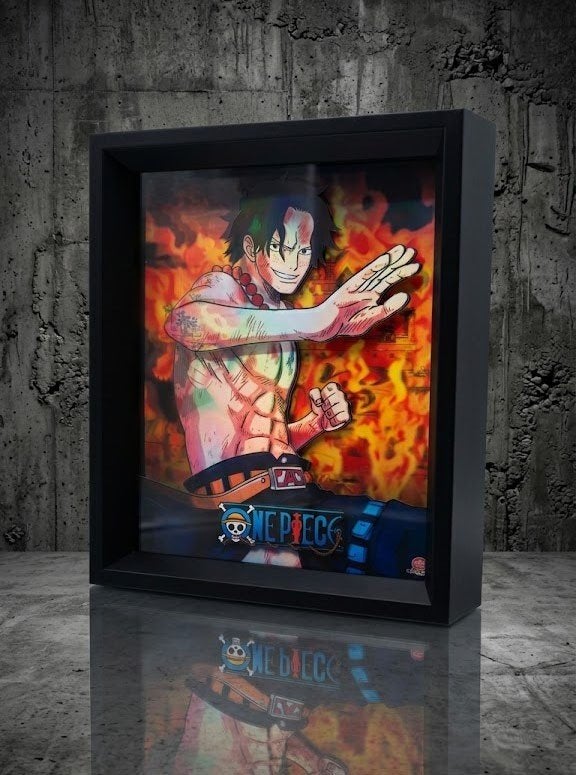 Partij Ingelijste 3D-wanddecoratie met Brothers Bruning Rage, NHP International, Nieuw, Ophalen of Verzenden, Info@nhp-international.com