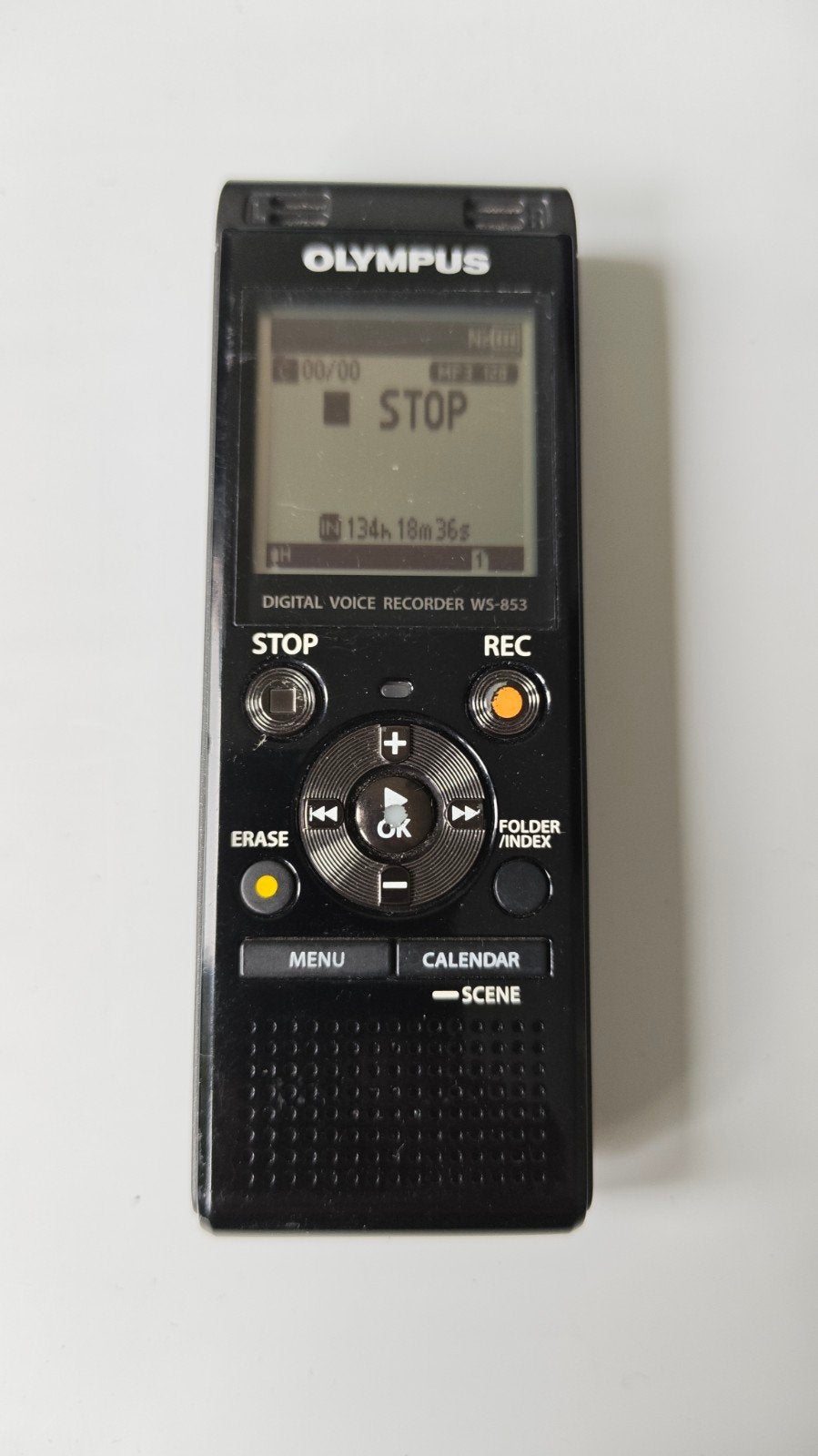 Olympus WS-853 Digitale Voicerecorder Zgan, Audio, Tv en Foto, Ophalen of Verzenden, Zo goed als nieuw