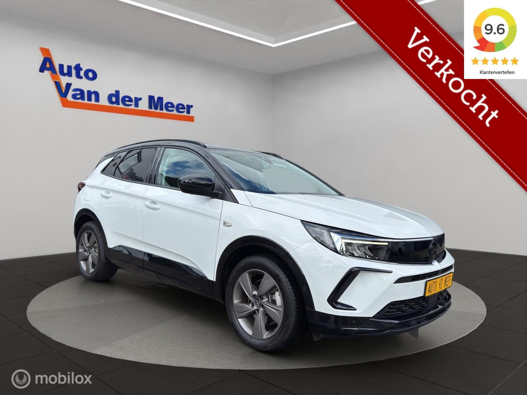 Opel Grandland 1.6 Turbo Plug-In Hybrid GS All in prijs., Auto's, 12 maanden, Stof, Zwart, 4 cilinders