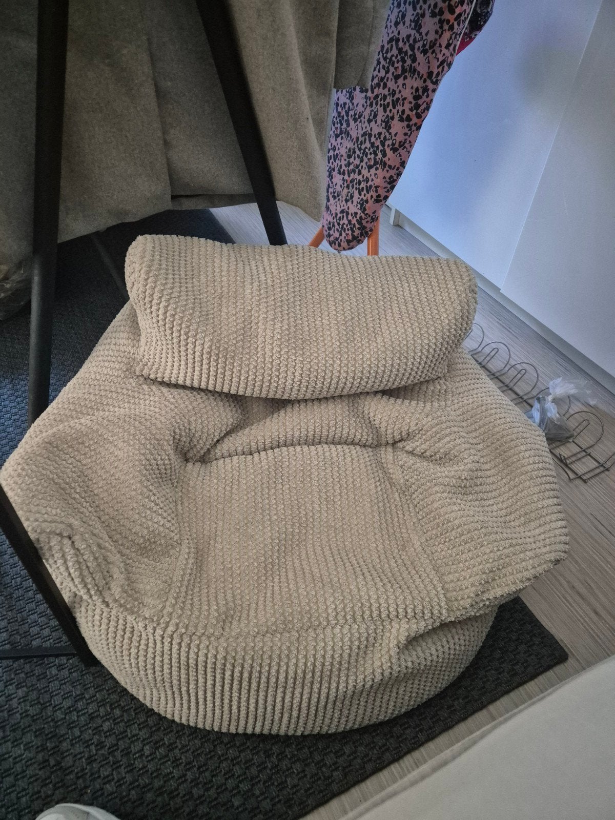 Kinderzitzak Lounge Pug Kids - Beige (vulling aanvullen), Ophalen