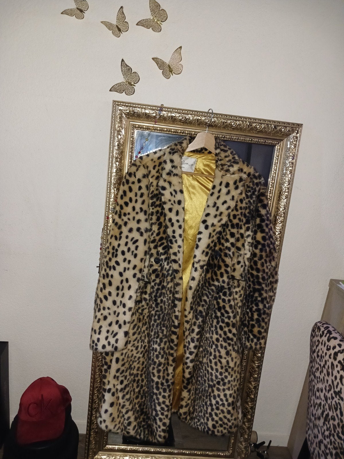 Zgan panter jas maat s, Kleding | Dames, Ophalen of Verzenden, Zo goed als nieuw, Maat 36 (S)