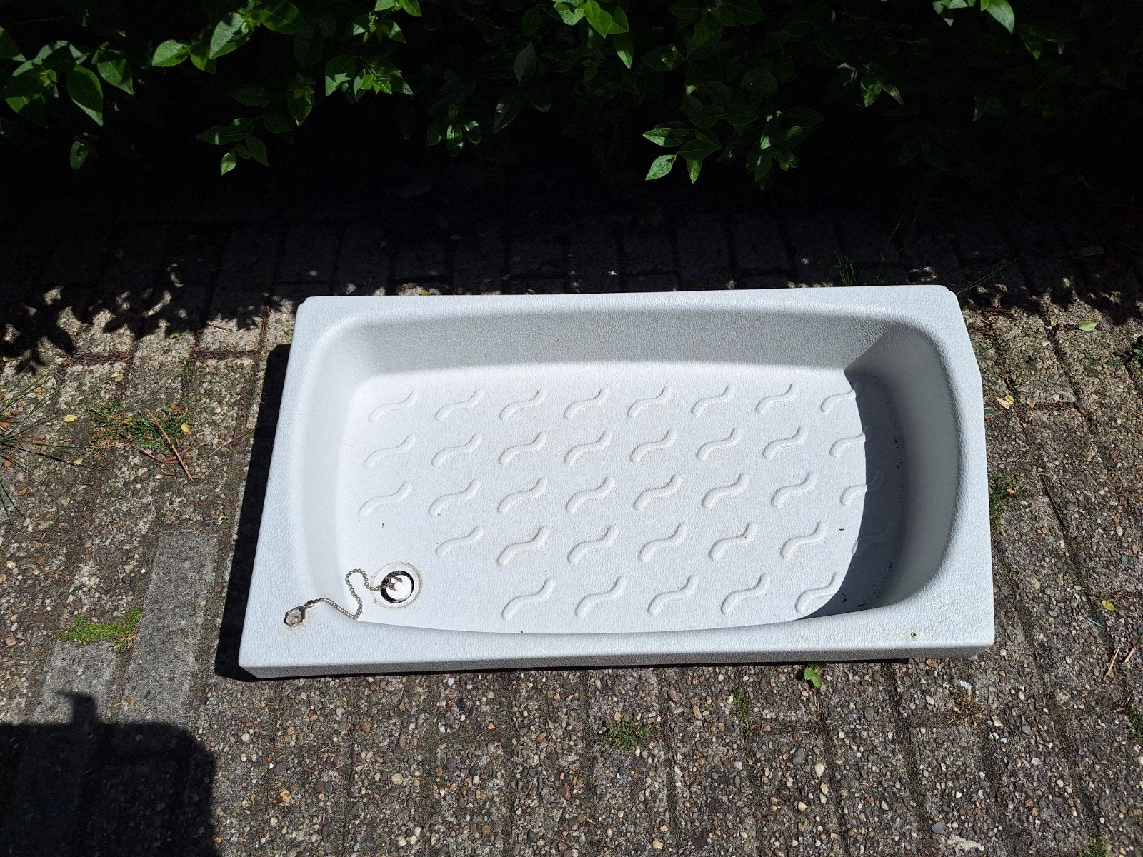 Douchebak Hobby De Luxe Easy Caravan, Ophalen