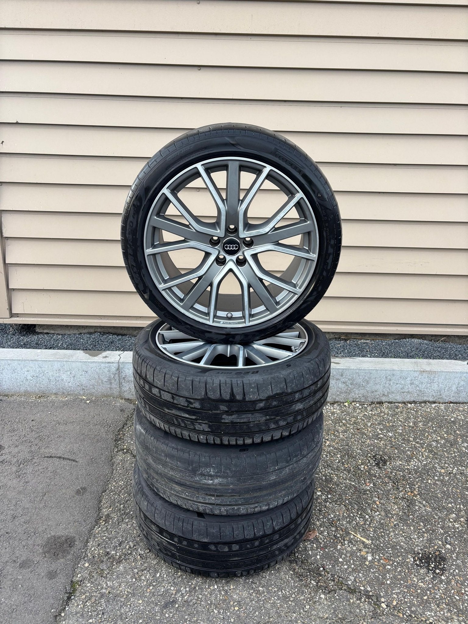 Audi A6 S-Line velgen 20 inch 255/40/R20, Auto-onderdelen, Banden en Velgen, Gebruikt, 255 mm, -, -