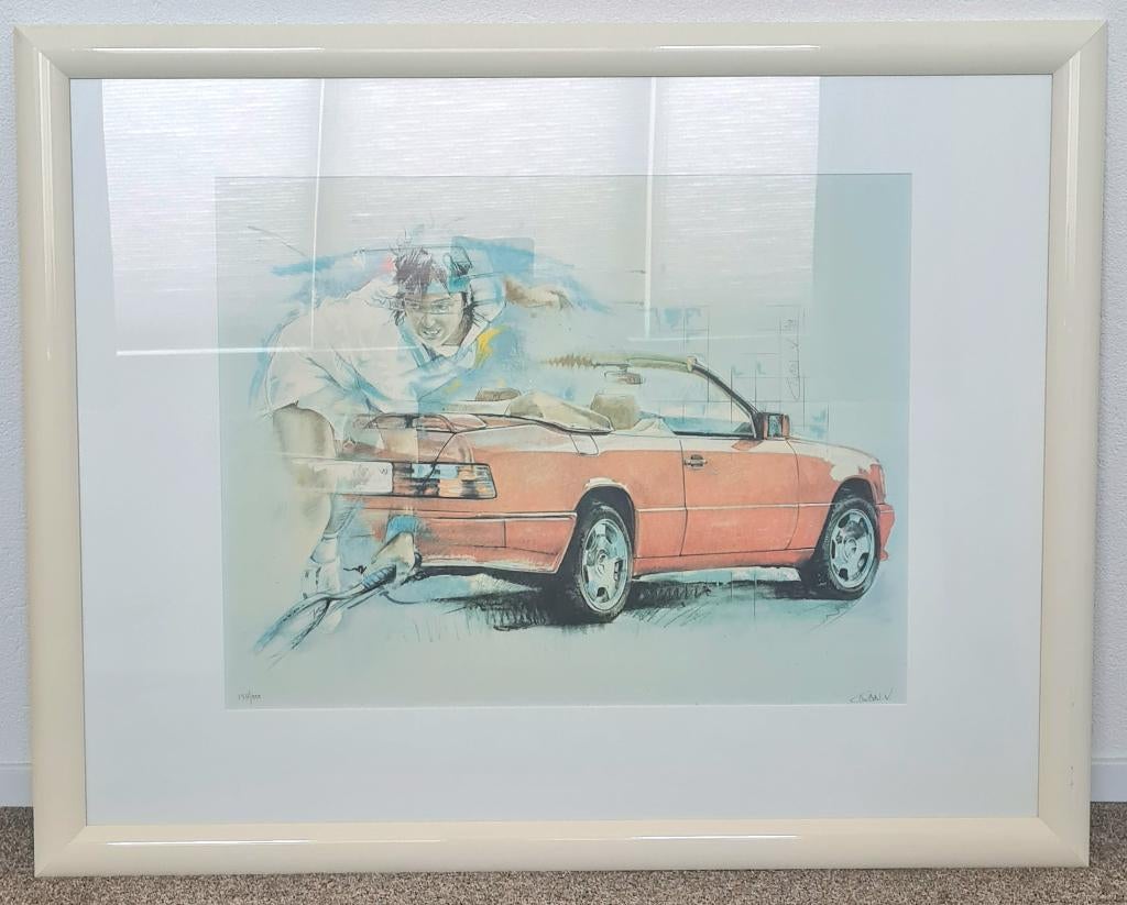 Twan van de Vorstenbosch Litho "Sabatini & Mercedes", Ophalen