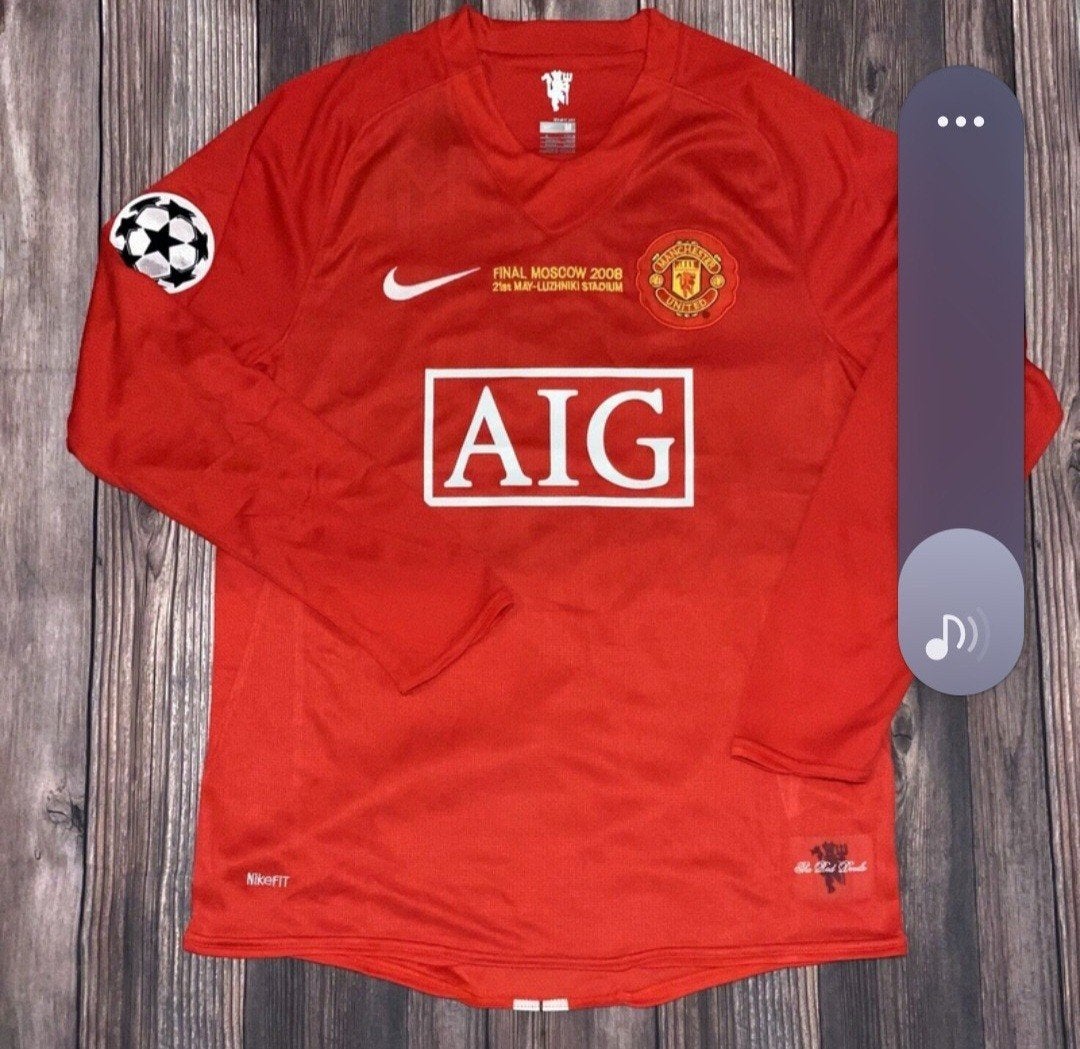 Ronaldo ManchesterUnited shirt 2008 Maat XS-S-M-L-XL-XXL, Nike, Overige maten, Ophalen of Verzenden, Zo goed als nieuw