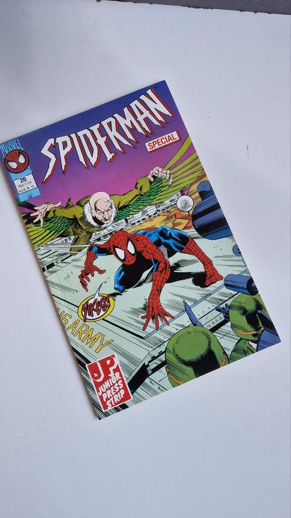 Spiderman Special 26 - Junior Press Strip, Eén stripboek, Ophalen of Verzenden, Gelezen, Stan Lee