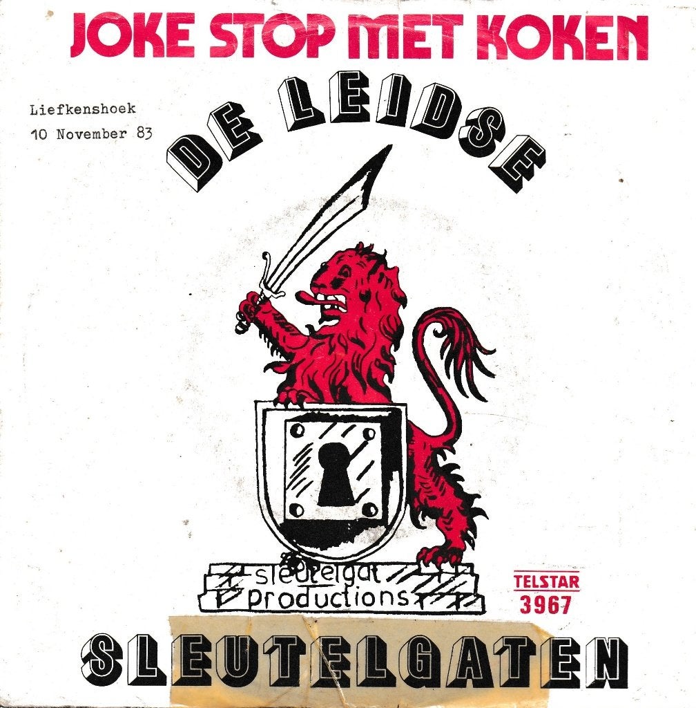 De Leidse Sleutelgaten - Joke stop met koken, Ophalen of Verzenden, Gebruikt, 7 inch, Nederlandstalig