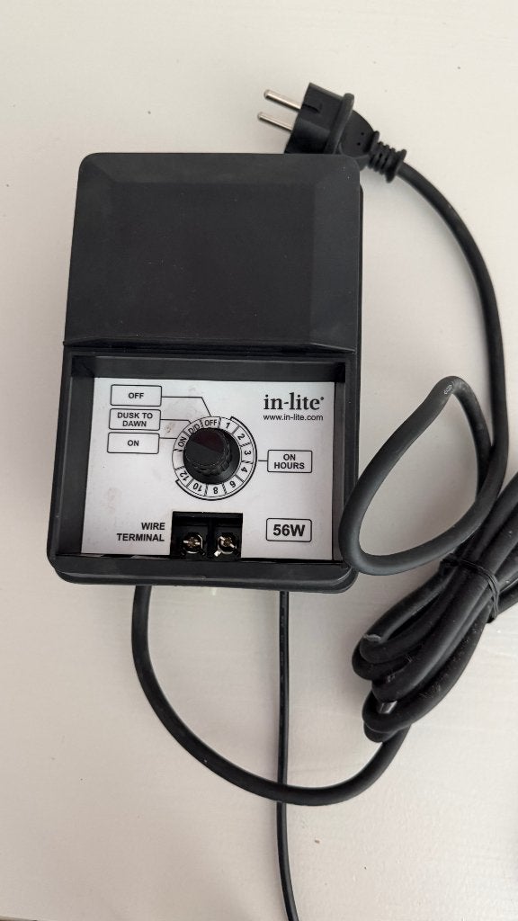 Transformator In-lite, Tuin en Terras, Minder dan 50 watt, Overige typen, Ophalen of Verzenden, Netvoeding