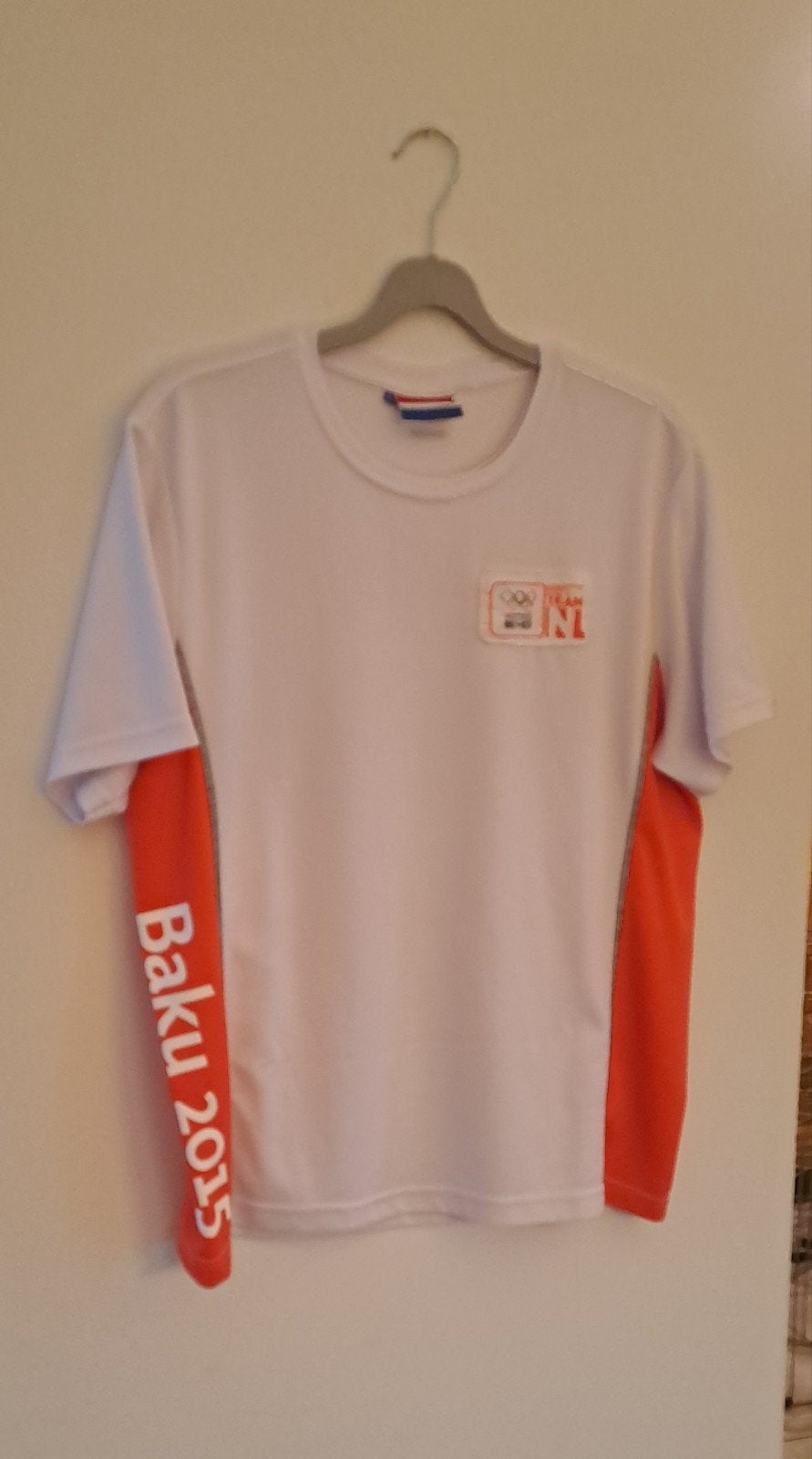 TeamNL Sportshirt Baku 2015 European Games - Maat XL, Team NL, Overige typen, Maat 56/58 (XL), Oranje