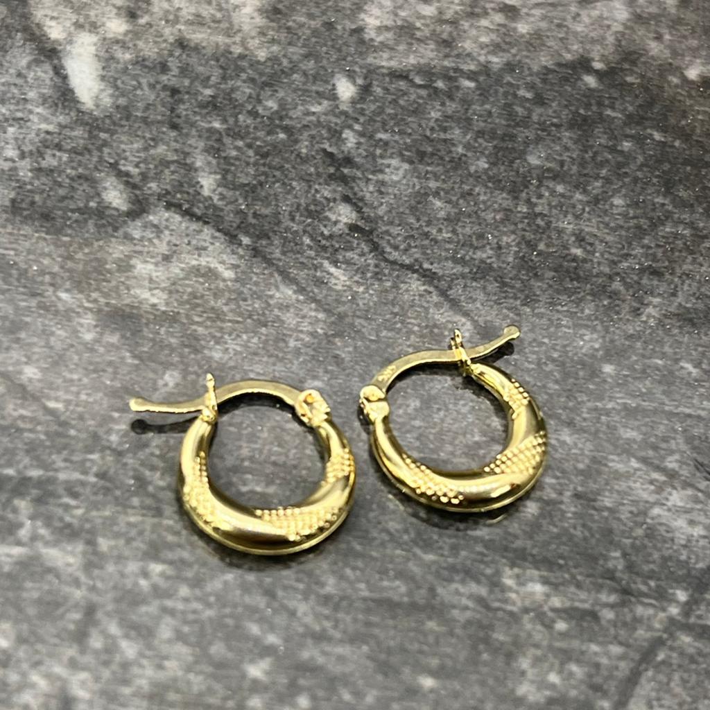 14k gouden oorbellen nieuw, Ophalen of Verzenden, Nieuw, Goud