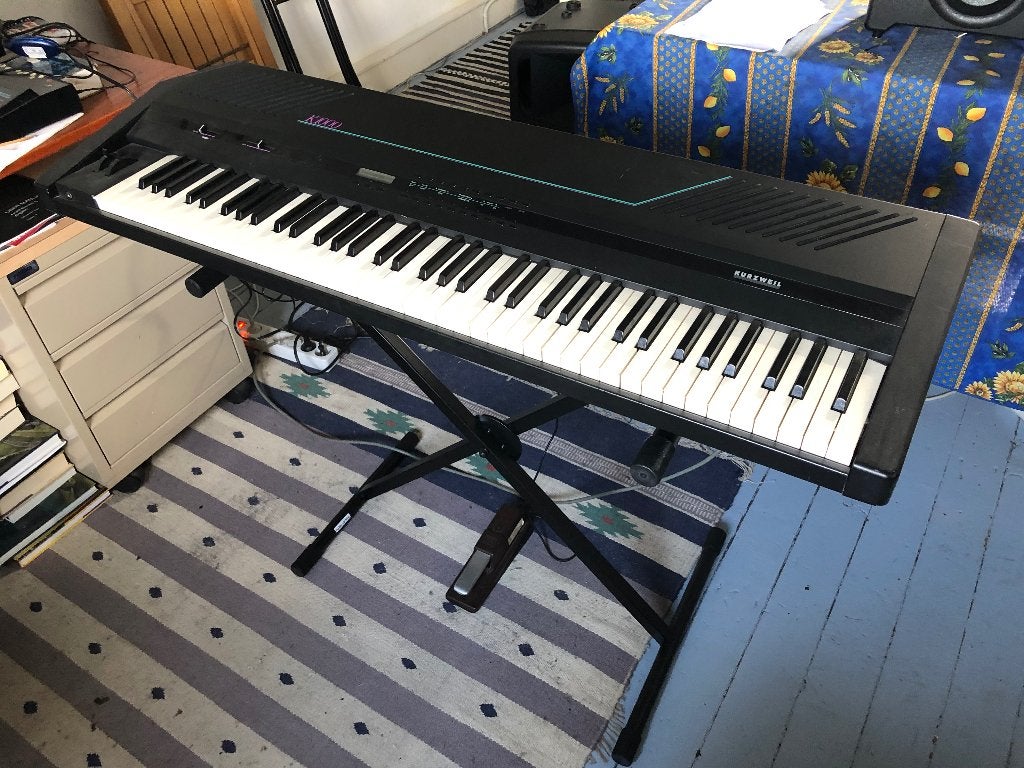 Kurzweil keyboard, Gebruikt, Aanslaggevoelig, 76 toetsen, Ophalen