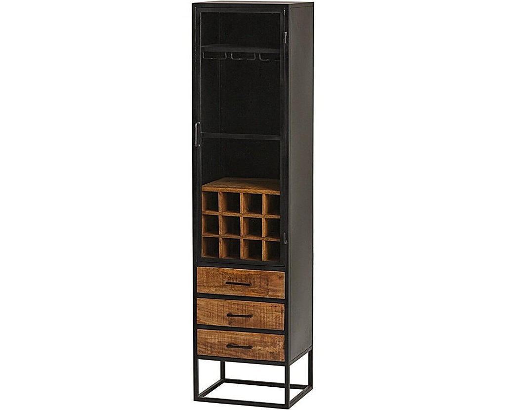 Wijnkast Rimini € 349, Minder dan 50 cm, Met deur(en), Stijlvol, Zo goed als nieuw