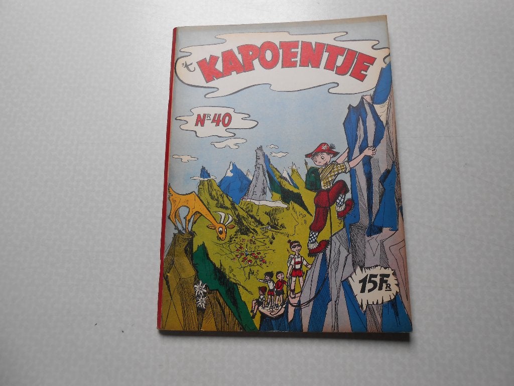 Kapoentjes Album 40 1 ste druk 1958., Marc Sleen, Eén stripboek, Ophalen of Verzenden, Zo goed als nieuw