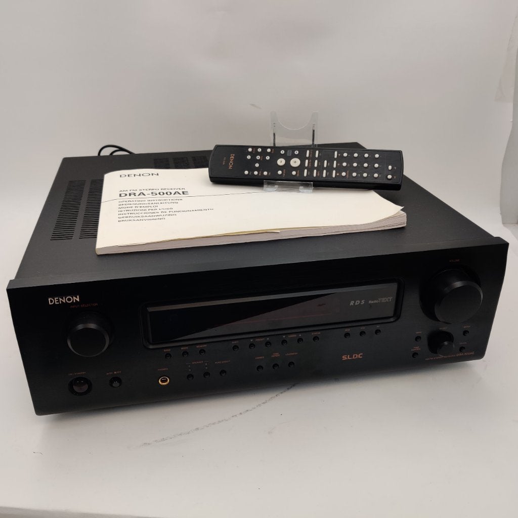Denon DRA-500AE stereoreceiver met a.b nu voor €129.99